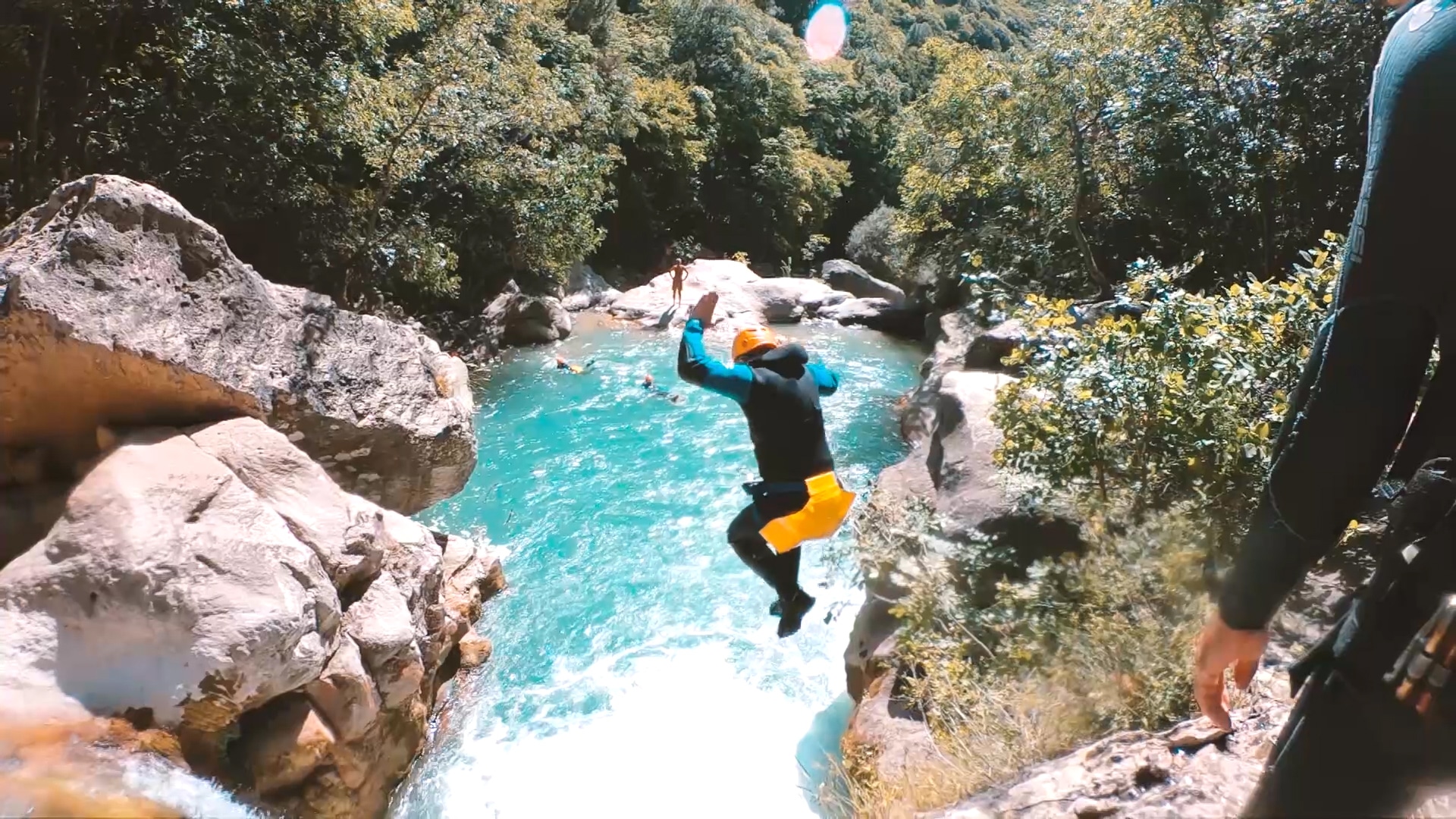 Canyoning Experience French Riviera Riviera Bar Crawl Tours