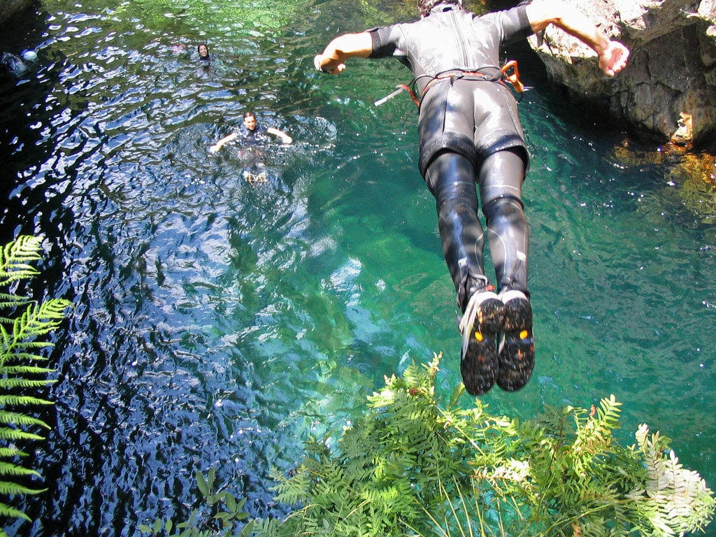 Canyoning in Nizza