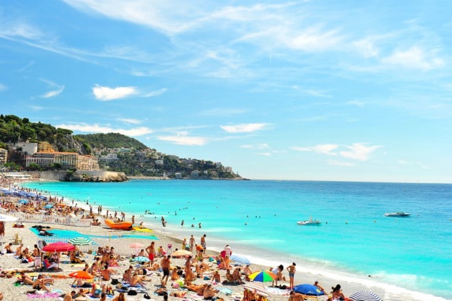 best beaches in nice france