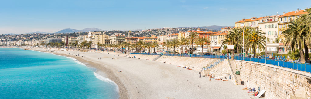 beste Strände in Nizza Frankreich
