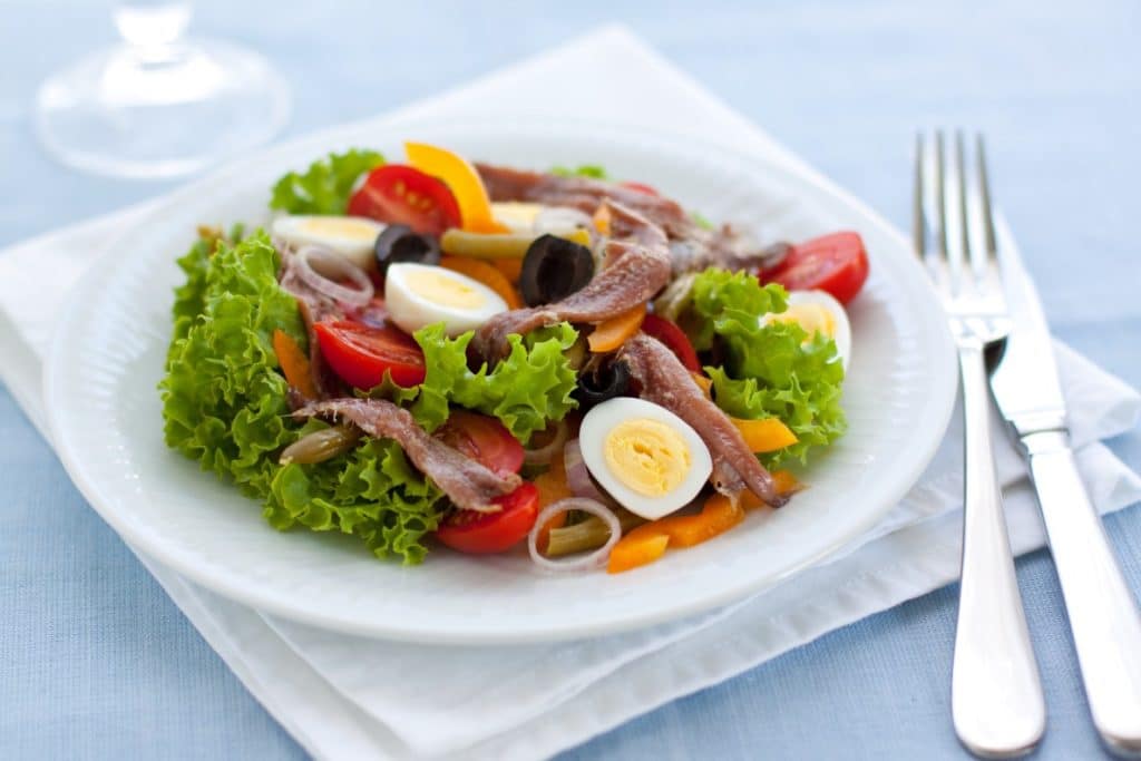 city break in nice salade