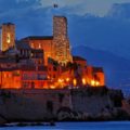 french riviera tours antibes at night