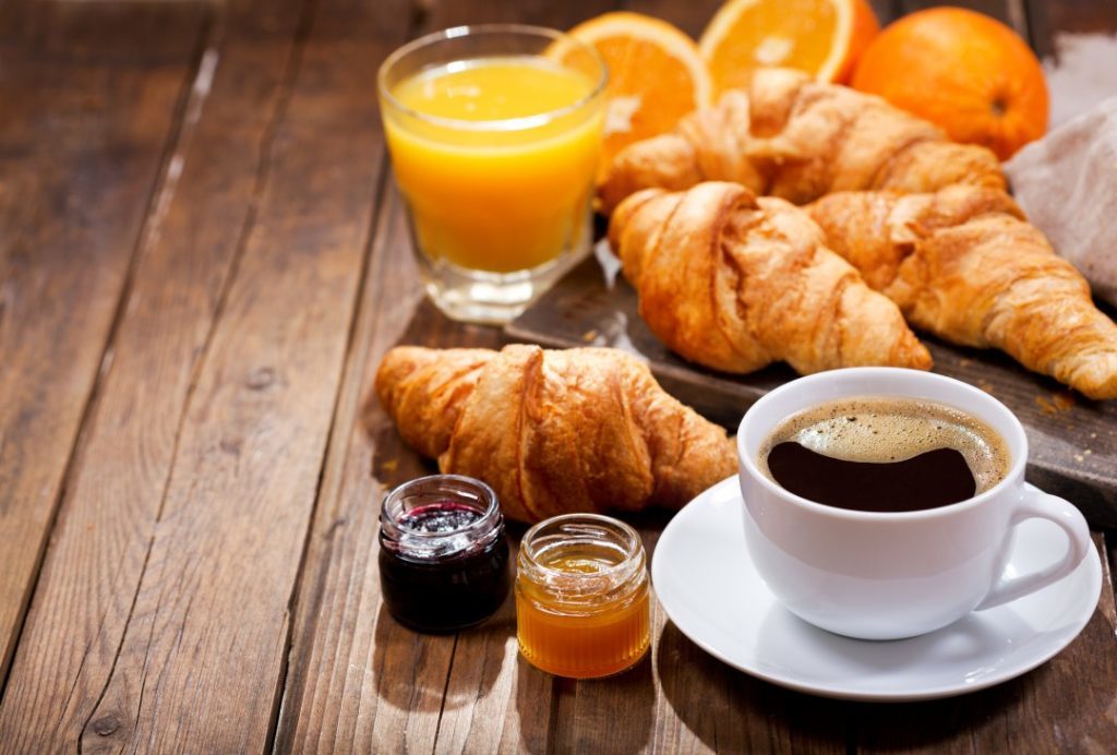 happy birthday to you on the french Riviera breakfast