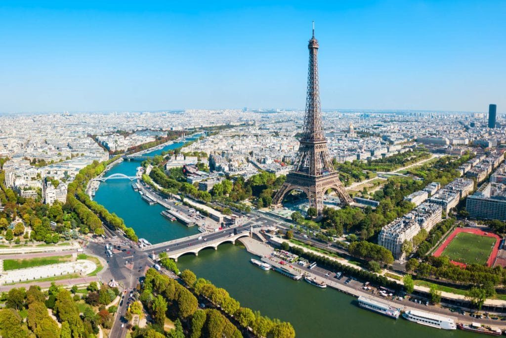 paris sightseeing Eiffelturm