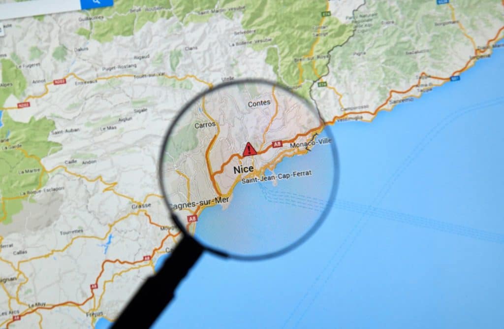 Nizza Frankreich Karte - Riviera Bar Crawl Tours - French Riviera