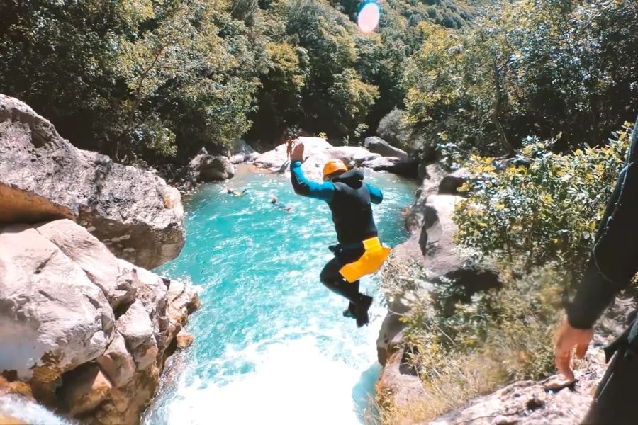 canyoning nice