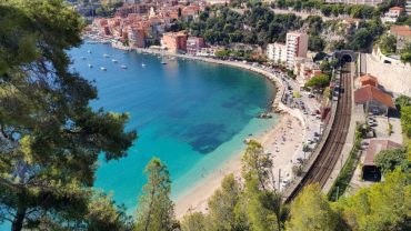 best private beach french riviera