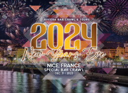 Discover the Vibrant Nightlife in Nice with Our Special New Year's Eve Party Bar Crawl! Join us for an unforgettable New Year's Eve celebration.