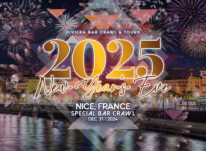 Discover the Vibrant Nightlife in Nice with Our Special New Year's Eve Party Bar Crawl! Join us for an unforgettable New Year's Eve celebration.