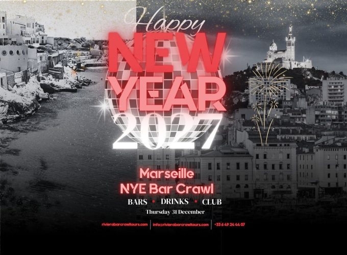 Marseille NYE 2027 Bar Crawl Party