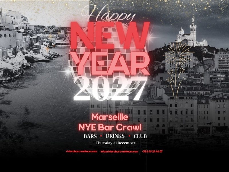 Marseille NYE 2027 Bar Crawl Party