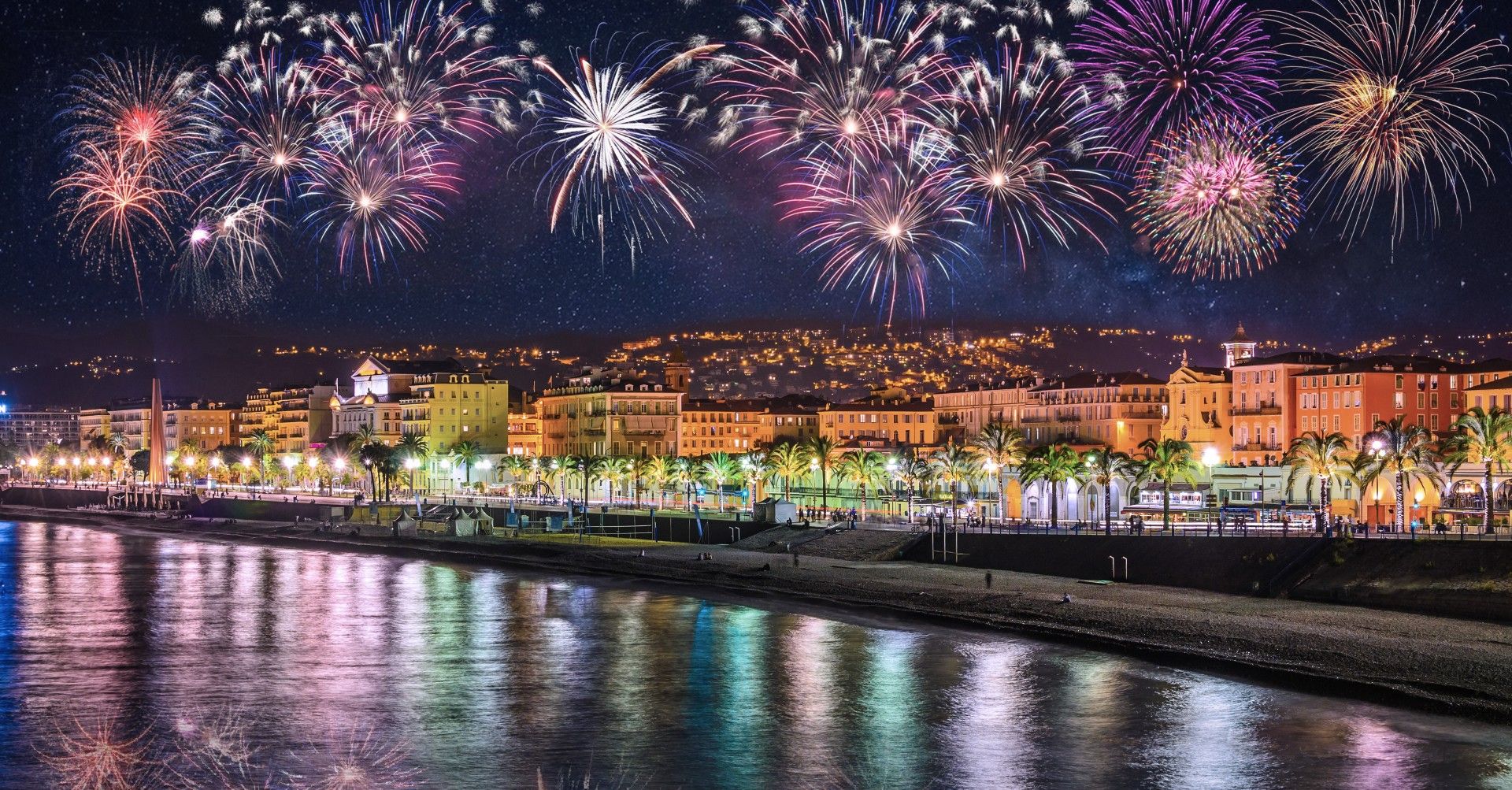 Nice's Dazzling New Year's Eve Fireworks Display: Experience the France NYE Spectacular Live Streaming