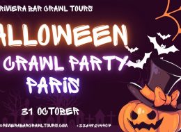halloween bar crawl Paris