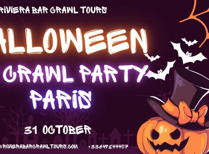 halloween bar crawl Paris