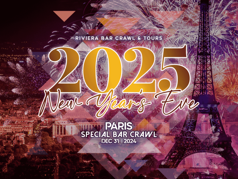 Discover the Vibrant Nightlife in Paris with Our Special New Year's Eve Party Bar Crawl! Join us for an unforgettable 2025 New Year's Eve celebration in Paris.