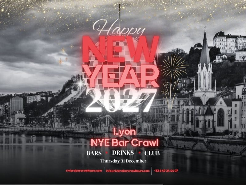 Lyon NYE 2027 Bar Crawl Party