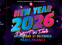 new year eve bar crawl party paris