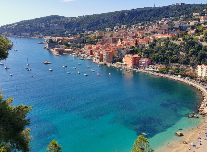 E-bike tour between Nice and Villefranche