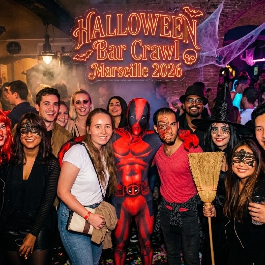 Halloween Bar Crawl Party Marseille