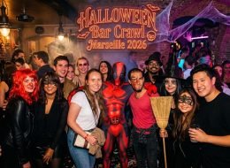 Halloween Bar Crawl Party Marseille
