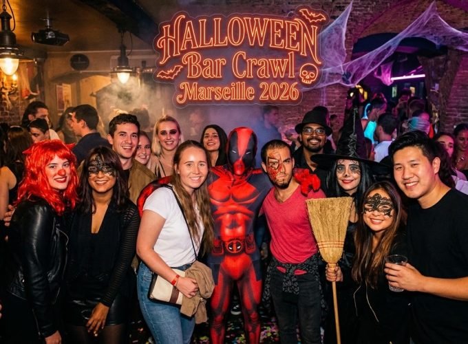 Halloween Bar Crawl Party Marseille