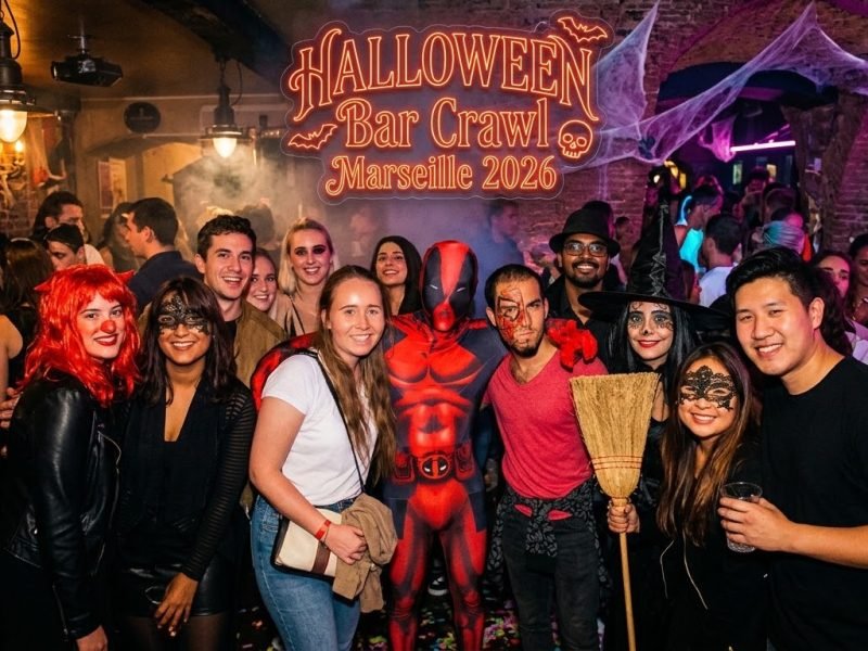 Halloween Bar Crawl Party Marseille
