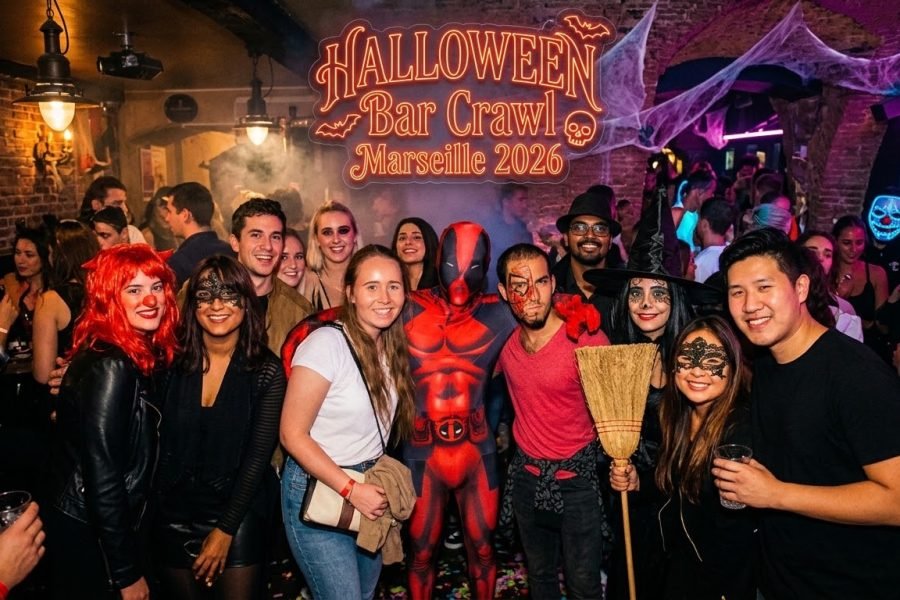 Halloween Bar Crawl Party Marseille