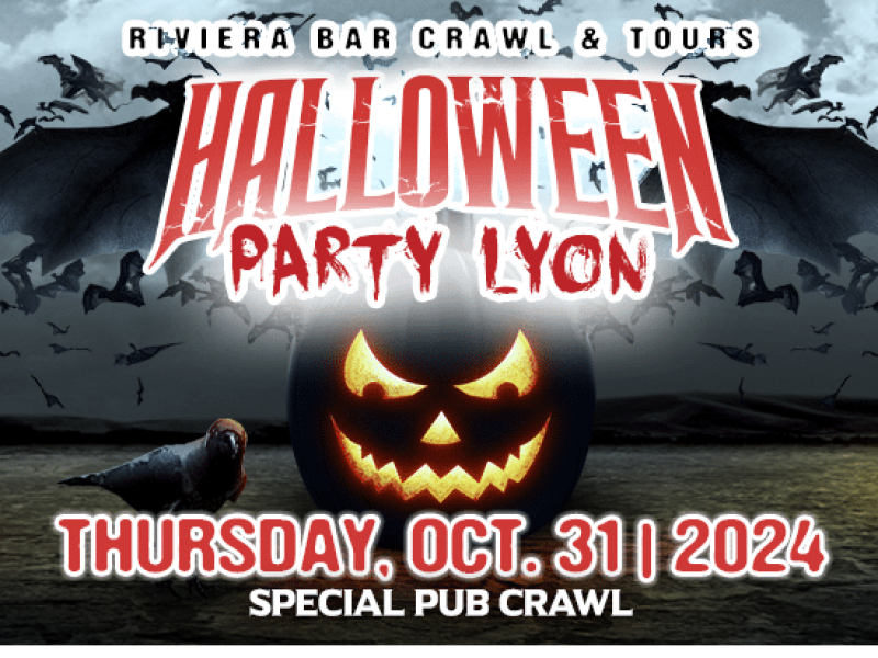 Halloween Bar Crawl in Lyon 2024