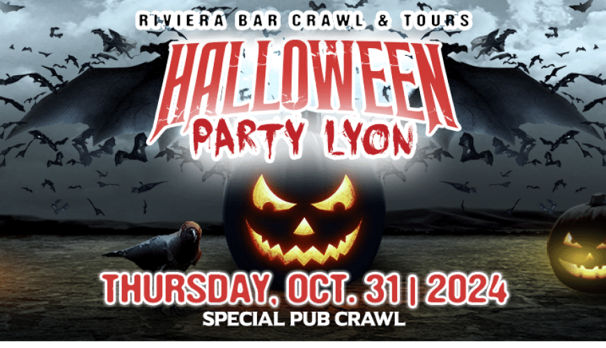 Halloween Bar Crawl in Lyon 2024