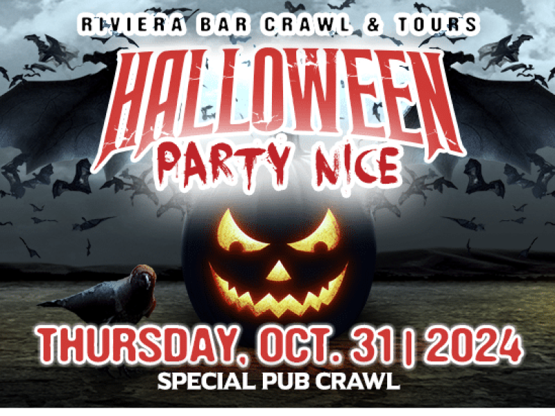 Halloween Bar Crawl in Nice 2024