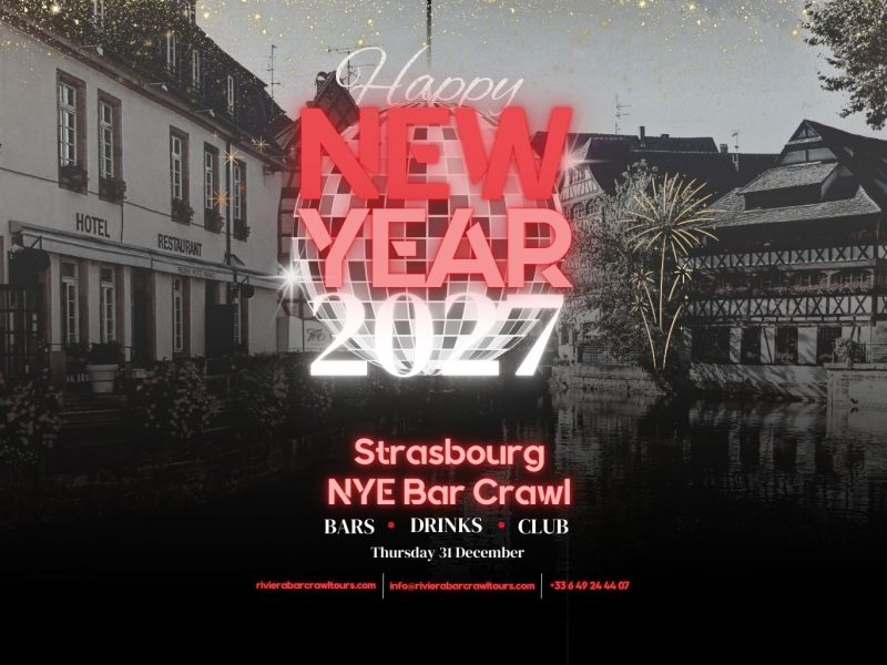 Strasbourg NYE 2027 bar crawl party