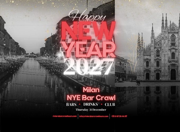 Milan NYE 2027 Bar Crawl Party