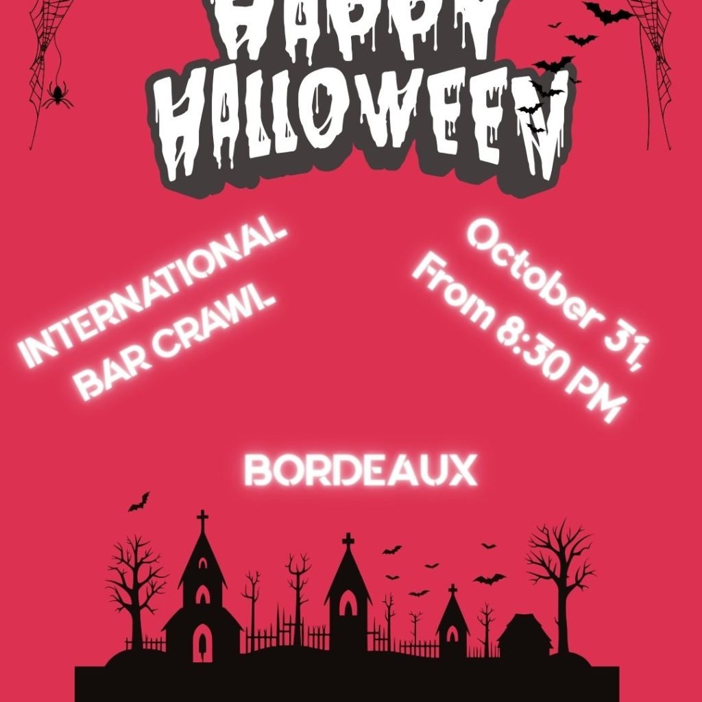 Halloween Bar Crawl Party in Bordeaux 2026