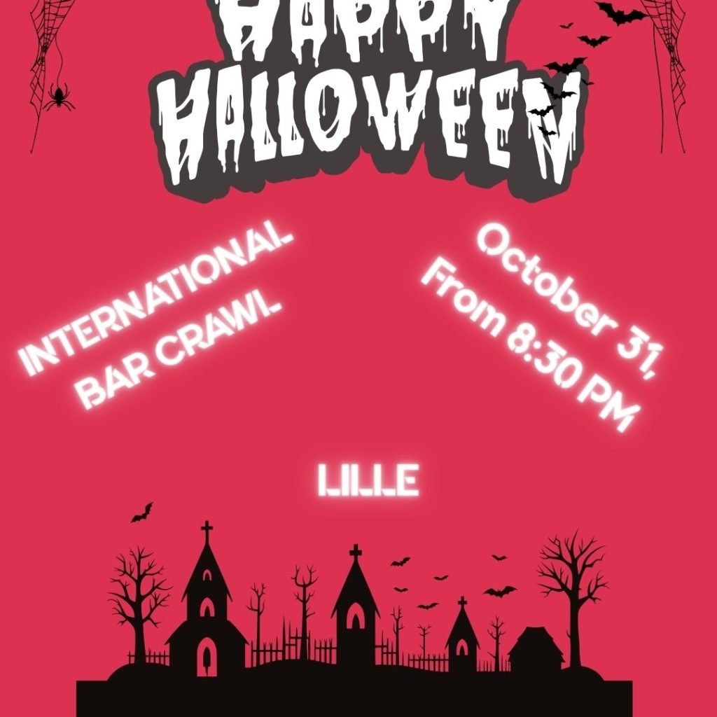 Halloween Bar Crawl Party in Lille 2026