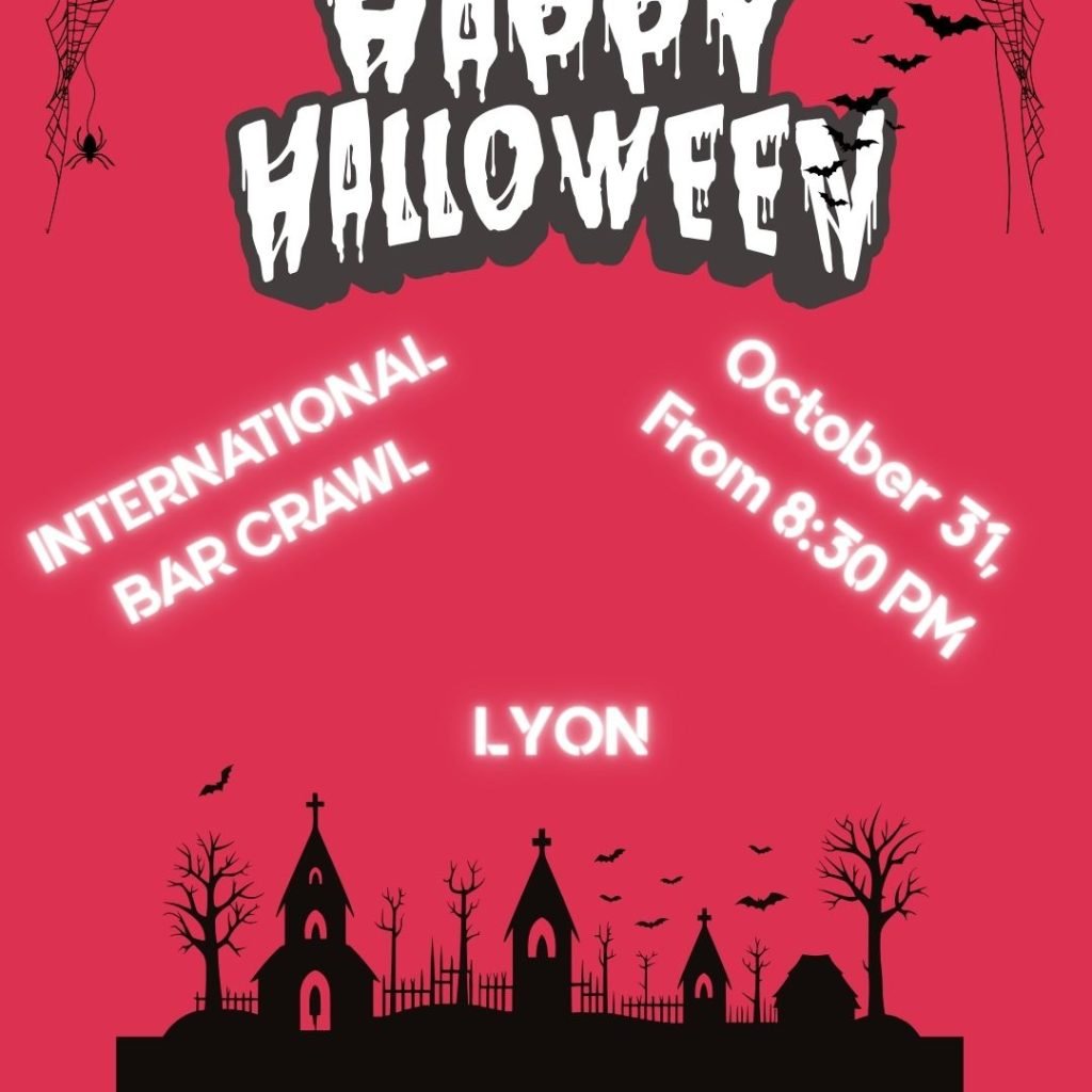Halloween Bar Crawl Party in Lyon 2026