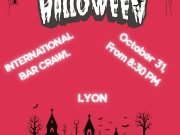 Festa de Halloween Bar Crawl em Lyon 2026