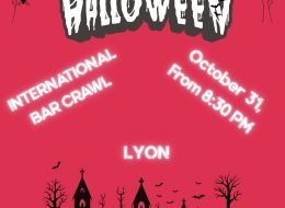Halloween Bar Crawl Party in Lyon 2026