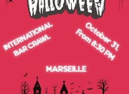 Halloween Bar Crawl Party in Marseille 2026