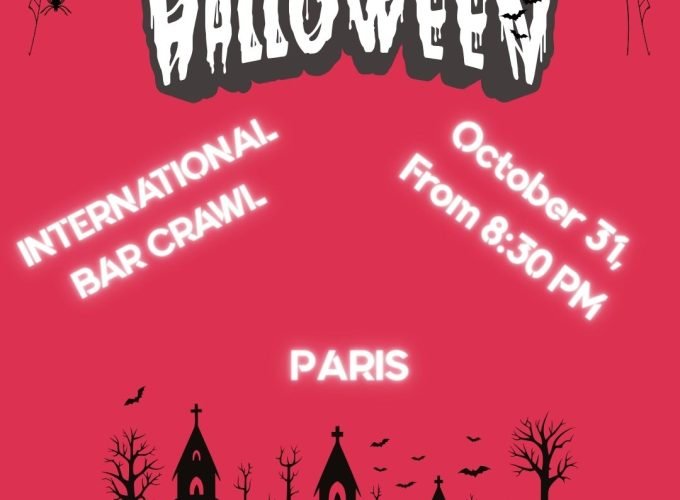 Halloween Bar Crawl Party in Paris 2026
