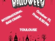 Festa de Halloween Bar Crawl em Toulouse 2026