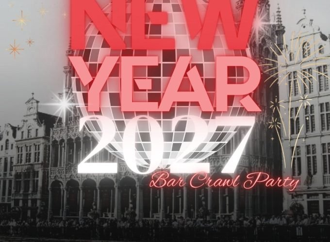 New Year’s Eve Bar Crawl Party Brussels 2027