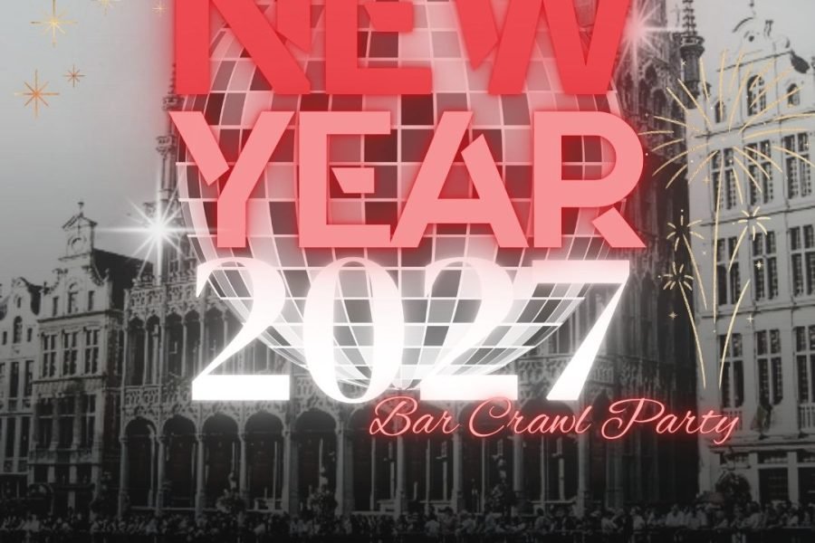 New Year’s Eve Bar Crawl Party Brussels 2027