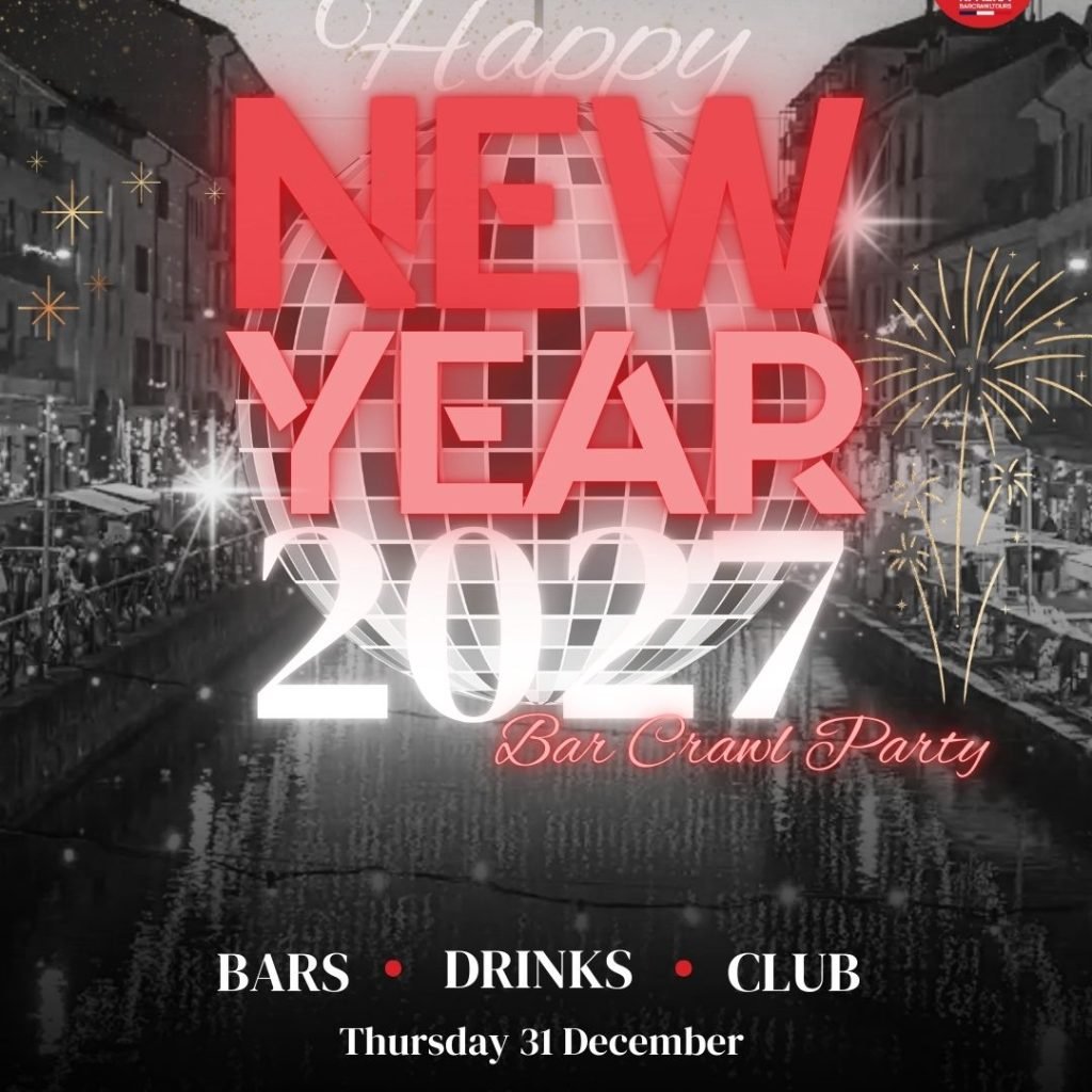 Новогодняя вечеринка Bar Crawl Party Милан Италия 2027