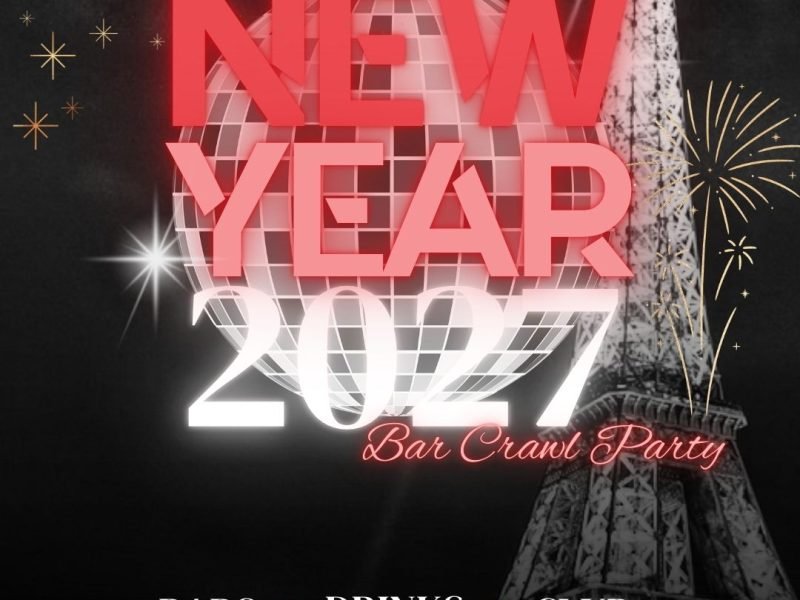 New Years Eve Party in Paris | Riviera Bar Crawl Paris 2027