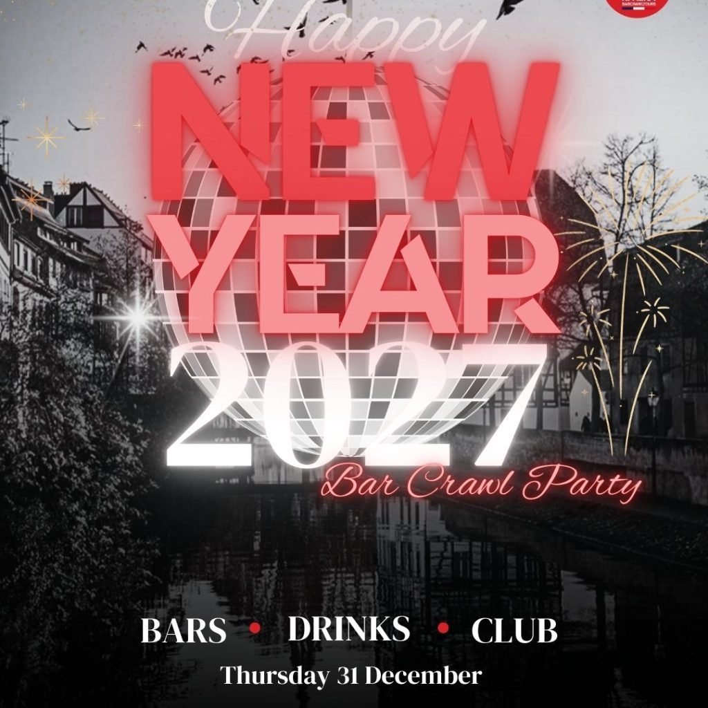 Réveillon du Nouvel An Soirée Bar Crawl Strasbourg 2027