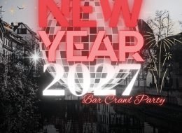 Новогодняя вечеринка Bar Crawl Party Strasbourg 2027