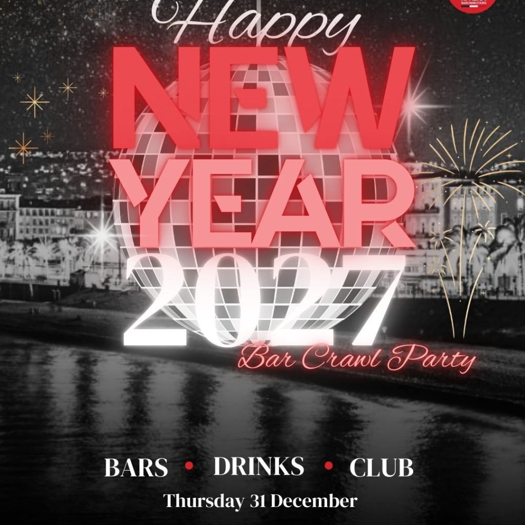 New Year’s Eve Bar Crawl Nice France 2027