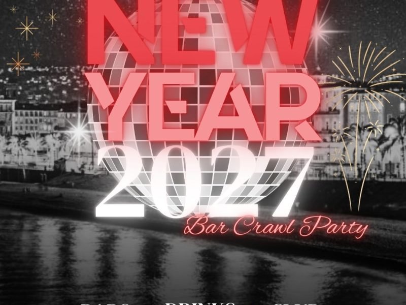 Capodanno Bar Crawl Nizza Francia 2027