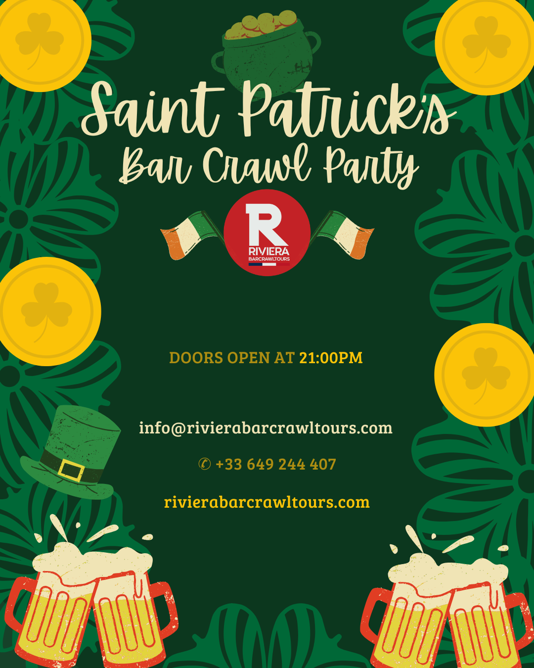 St Patrick's Bar Crawl Milan
