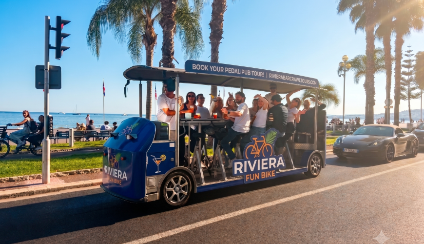 Beer Bike, Nice, France